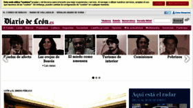 What Diariodeleon.es website looked like in 2018 (6 years ago)