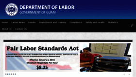 What Dol.guam.gov website looked like in 2018 (6 years ago)