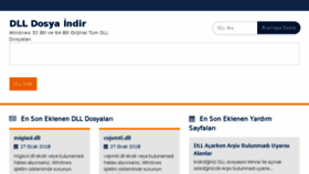 What Dlldosyaindir.com website looked like in 2018 (6 years ago)