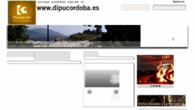 What Dipucordoba.es website looked like in 2018 (6 years ago)
