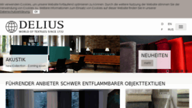 What Delius-contract.de website looked like in 2018 (6 years ago)