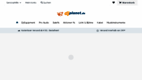 What Djplanet.de website looked like in 2018 (6 years ago)