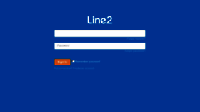 What Dashboard.line2.com website looked like in 2018 (6 years ago)