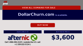 What Dollarchurn.com website looked like in 2018 (6 years ago)