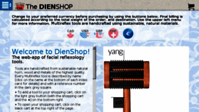 What Dienshop.com website looked like in 2018 (6 years ago)