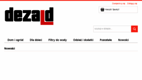 What Dezald.com website looked like in 2018 (6 years ago)