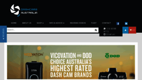 What Dashcamsaustralia.com.au website looked like in 2018 (6 years ago)