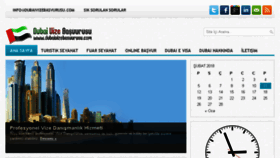 What Dubaivizebasvurusu.com website looked like in 2018 (6 years ago)