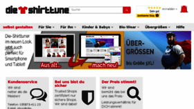 What Die-shirttuner.de website looked like in 2018 (6 years ago)
