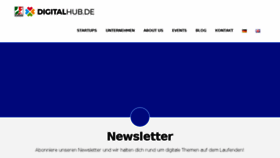 What Digitalhub.de website looked like in 2018 (6 years ago)