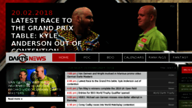 What Dartsnews.com website looked like in 2018 (6 years ago)