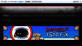 What Damarist.de website looked like in 2018 (6 years ago)