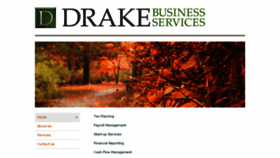 What Drakebiz.com website looked like in 2018 (6 years ago)