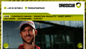 What Dresscue.de website looked like in 2018 (6 years ago)