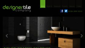 What Designertile.co.uk website looked like in 2018 (6 years ago)
