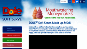 What Dolesoftserve.com website looked like in 2018 (6 years ago)