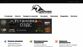 What Dersys.ru website looked like in 2018 (6 years ago)