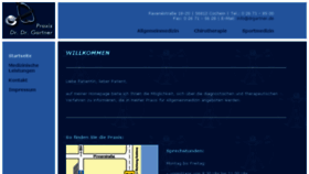 What Drgartner.de website looked like in 2018 (6 years ago)