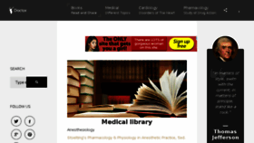 What Doctorlib.info website looked like in 2018 (6 years ago)