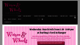 What Darlingswomenwheels.com website looked like in 2018 (6 years ago)