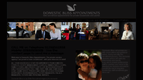 What Domesticblissappointments.co.uk website looked like in 2018 (6 years ago)