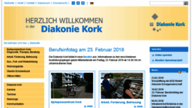 What Diakonie-kork.de website looked like in 2018 (6 years ago)