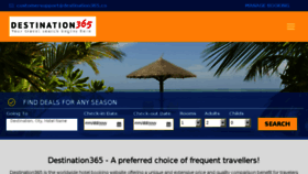 What Destination365.co website looked like in 2018 (6 years ago)