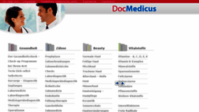 What Docmedicus.de website looked like in 2018 (6 years ago)