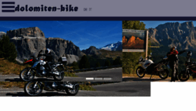 What Dolomiten-bike.com website looked like in 2018 (6 years ago)