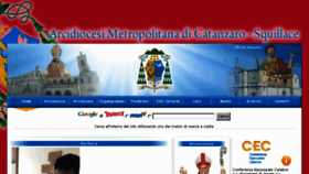 What Diocesicatanzarosquillace.it website looked like in 2018 (6 years ago)