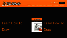 What Draw3d.com website looked like in 2018 (6 years ago)