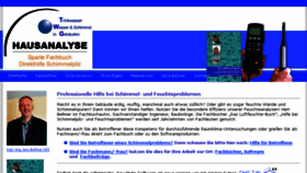 What Direkthilfe-schimmelpilz.de website looked like in 2018 (6 years ago)