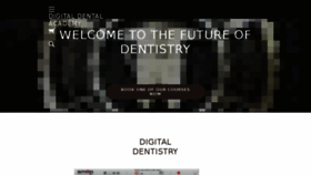 What Digitaldentalacademy.co.uk website looked like in 2018 (6 years ago)