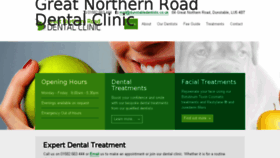 What Dunstabledentists.co.uk website looked like in 2018 (6 years ago)