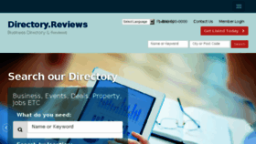 What Directory.reviews website looked like in 2018 (6 years ago)