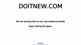 What Doitnew.com website looked like in 2018 (6 years ago)