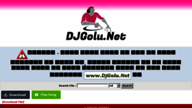 What Djgolu.net website looked like in 2018 (6 years ago)