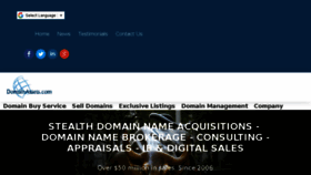 What Domainassets.com website looked like in 2018 (6 years ago)