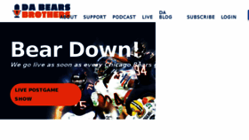 What Dabearsbros.com website looked like in 2018 (6 years ago)