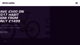 What Darkecycles.co.uk website looked like in 2018 (6 years ago)