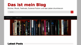 What Dasistmeinblog.de website looked like in 2018 (6 years ago)