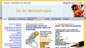 What Dusch-wc24.ch website looked like in 2018 (6 years ago)
