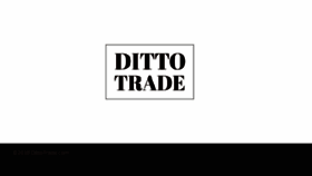 What Dittotrade.com website looked like in 2018 (6 years ago)