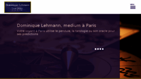 What Dominique-lehmann.fr website looked like in 2018 (6 years ago)