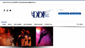 What Divinedanceinstitute.com website looked like in 2018 (6 years ago)