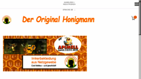 What Deroriginalhonigmann.de website looked like in 2018 (6 years ago)