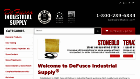 What Defusco.com website looked like in 2018 (6 years ago)