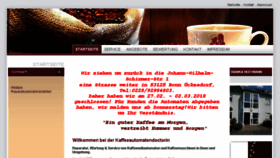What Die-kaffeeautomatendoctorin.de website looked like in 2018 (6 years ago)
