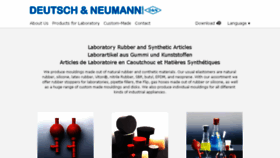 What Deutsch-neumann.de website looked like in 2018 (7 years ago)