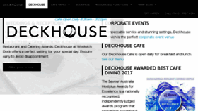 What Deckhouse.com.au website looked like in 2018 (6 years ago)